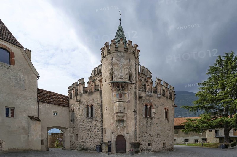 Castel Sant'Angelo, Romanesque around 1200, Castel Saint Angelo, Neustift St Margarethen Monastery, Vahrn, Bolzano district, South Tyrol, Italy