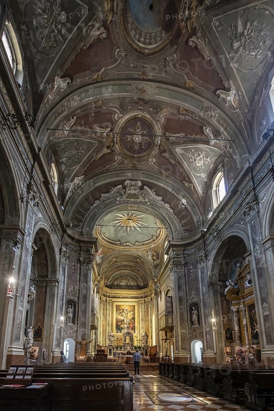 Church Chiesa di Santa Maria Inviolata, Riva del Garda, Italy