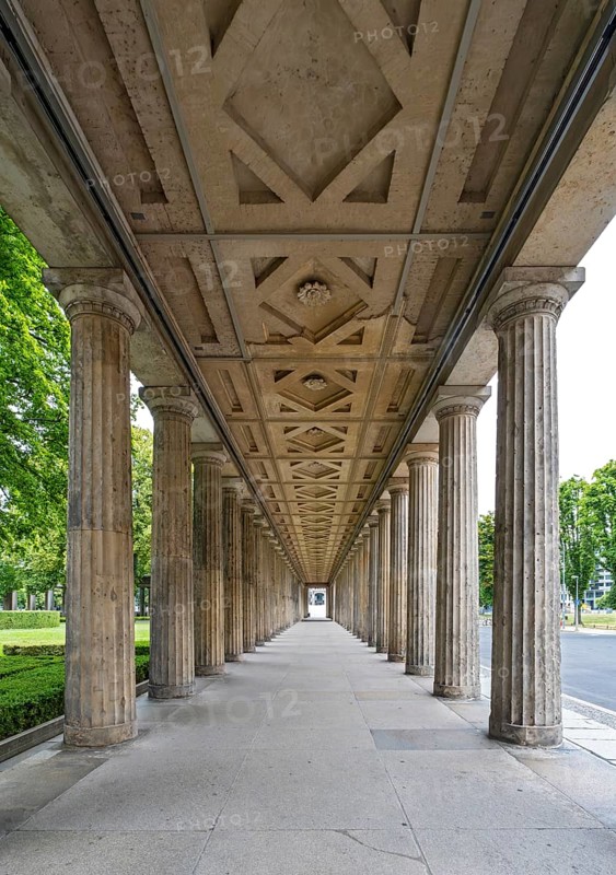 Kolonnadenhof - Colonnades on Berlin's Museum Island, Germany