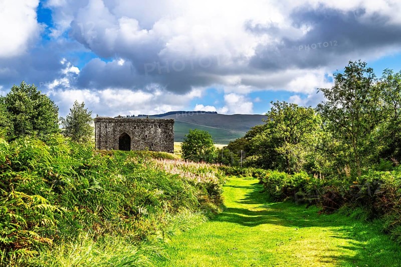 Hermitage Castle, Hermitage Water, Liddesdale, Roxburghshire, Newcastleton, Hawick, Scotland, UK