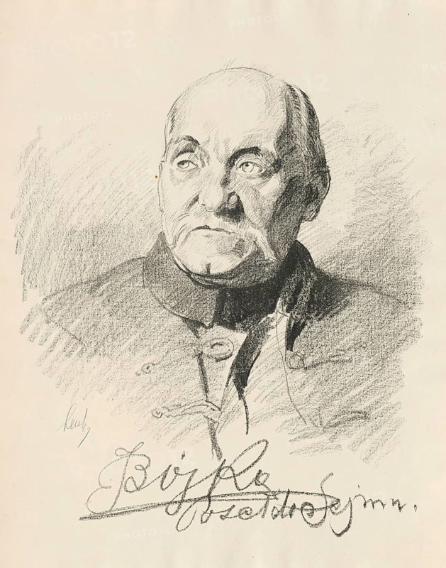 Jakub Bojko (b. 7 July 1857, d. April 1943) Polish activist, publicist and writer, one of the pioneers of the popular movement in Galicia, co-founder of the People's Party in Galicia (1895), deputy in the Constituent Sejm and in the Sejm of the second legislative period in the Second Polish Republic as well as senator of the first and third legislative periods, historical, authentic, digitally restored reproduction from an original from around 1919, exact date of depiction unknown