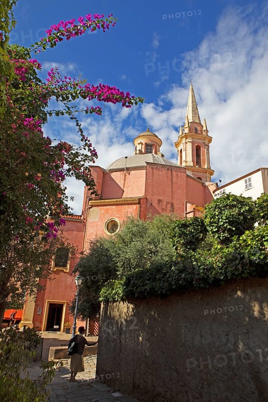 Church Cathedral Sainte Marie Majeure, Calvi, Balagne, Haute-Corse Department, Corsica, France