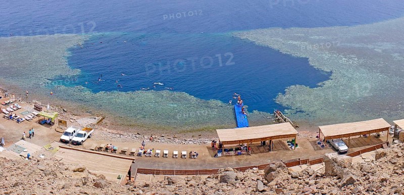 The Blue Hole, Mule Reef, Diving Cemetery, Diving Accidents, Red Sea, Dahab, Sinai, Egypt