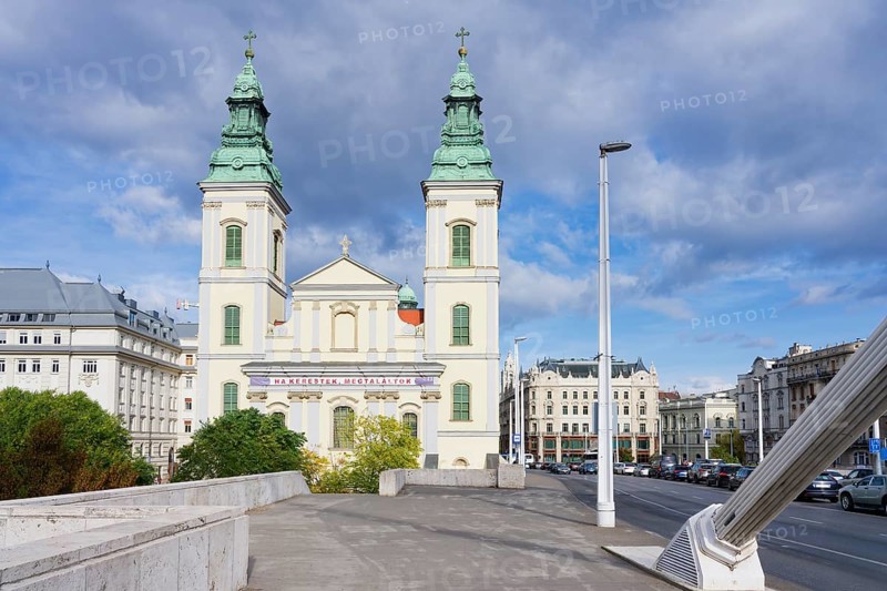 Church of the Blessed Virgin Mary or Budapest's Inner City Parish Church, Budapest, Hungary