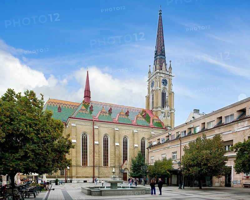 St Mary's Church or Church of the Holy Name of Mary, Novi Sad, Vojvodina province, Serbia
