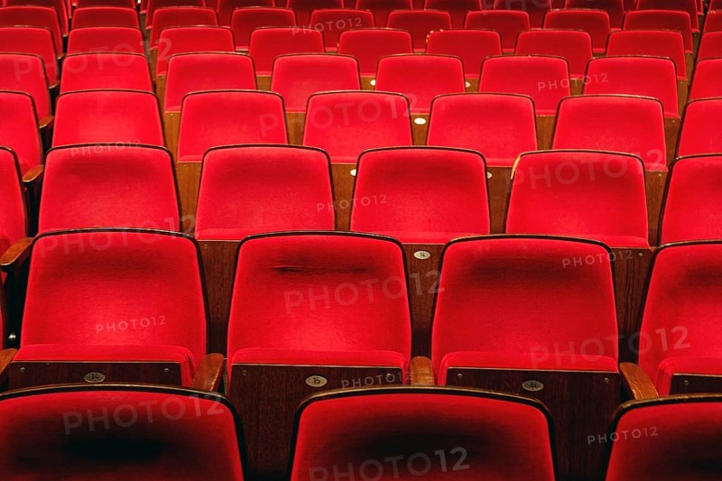 Chairs, chair, seat, seating, folding seat, vacant, empty, theater, Ernst Deutsch Theater, Hamburg, Germany