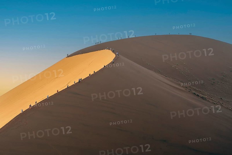 Dune 45, Dune 45, sand, hiking dune, Namib, Namib-Naukluft National Park, desert, Namibia, Namib Naukluft National Park, people, footpath, hiking, Namibia