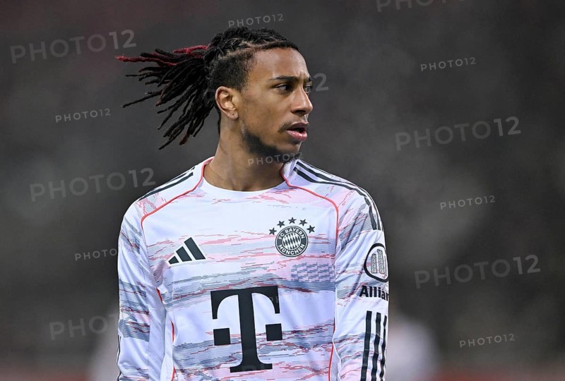 Michael Olise FC Bayern Munich FCB (17) portrait Voith-Arena, Heidenheim, Baden-Württemberg, Germany