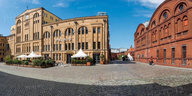 Kulturbrauerei architectural monument on Prenzlauer Berg, Berlin