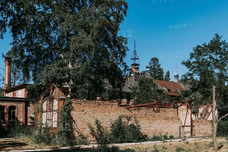 Dilapidated building, Lost Place, Heilstätten Beelitz, Brandenburg