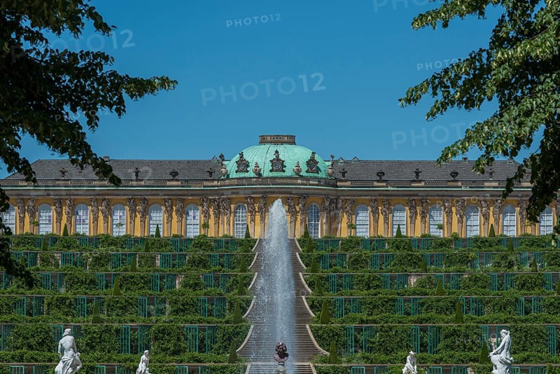 Staircase at Sanssouci Palace, Potsdam