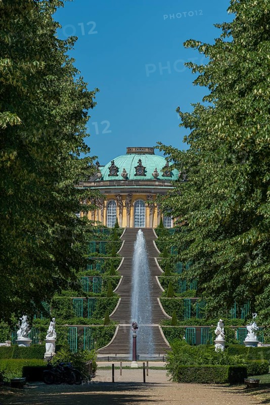 Staircase at Sanssouci Palace, Potsdam