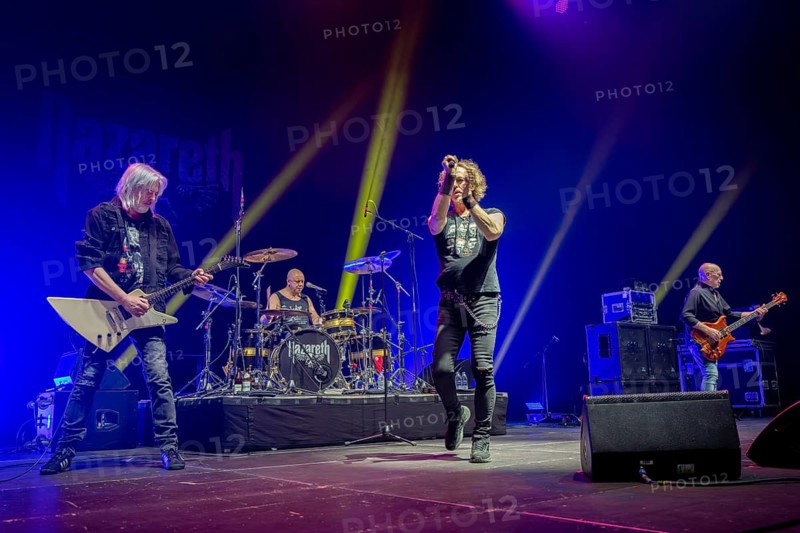 NAZARETH, hard rock band, UK, Bending The Rules 2025 tour, live, 17.12.2025, Uber Eats Music Hall, Berlin, Germany < english> NAZARETH, hard rock band, UK, Bending The Rules 2025 tour, live, December 17th, 2025, Uber Eats Music Hall, Berlin, Germany