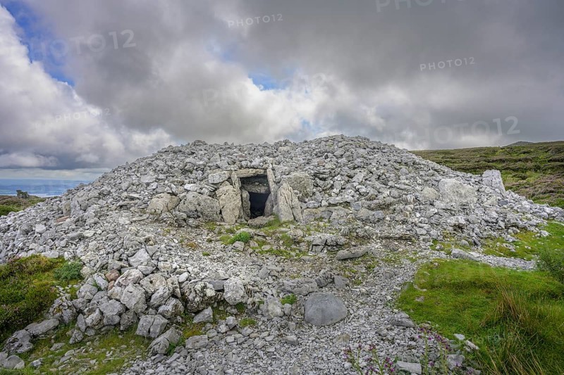 Megalith graves of, Carrowkeel, Templevanny, County Sligo, Ireland