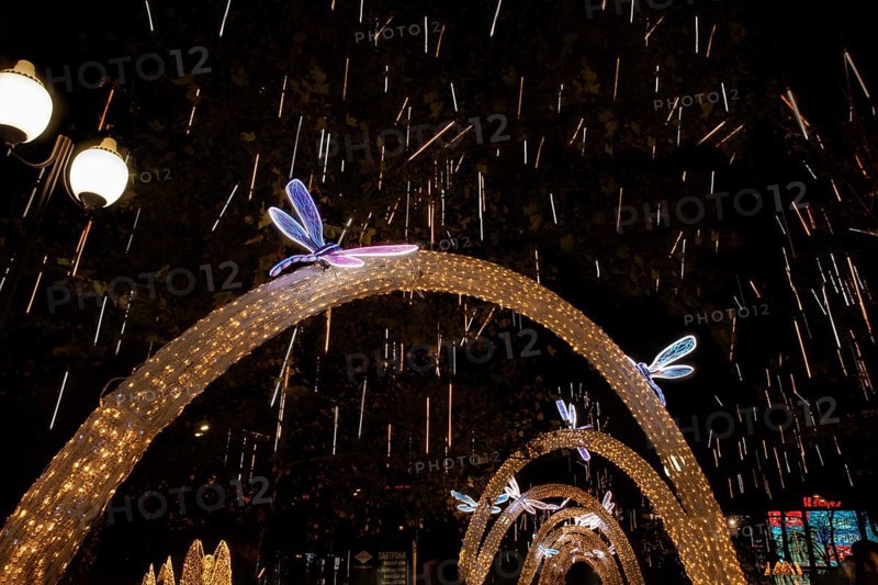 Krasnodar before the New Year. Russia