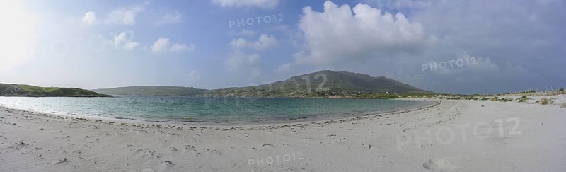 Sand dunes at Dog's Bay, Roundstone, County Galway, Ireland