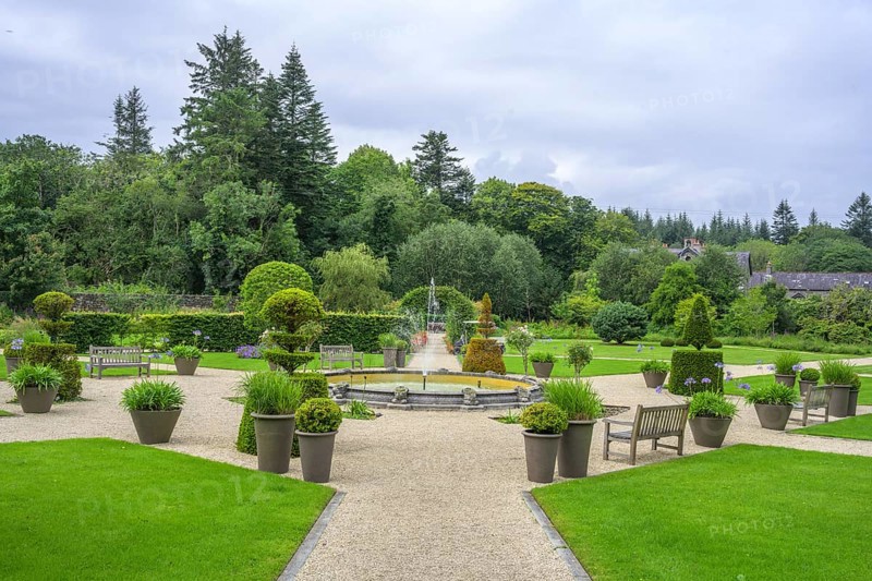 Walled Garden Ballynahinch Castle, Bencorr, Co. Galway, Ireland