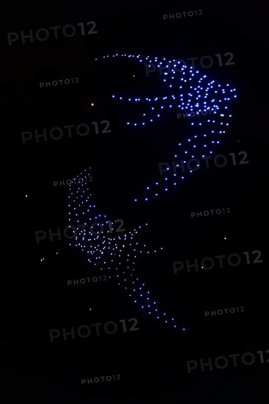 D, drone show