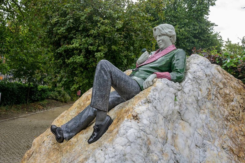 Oscar Wilde Memorial, Dublin, County Dublin, Ireland
