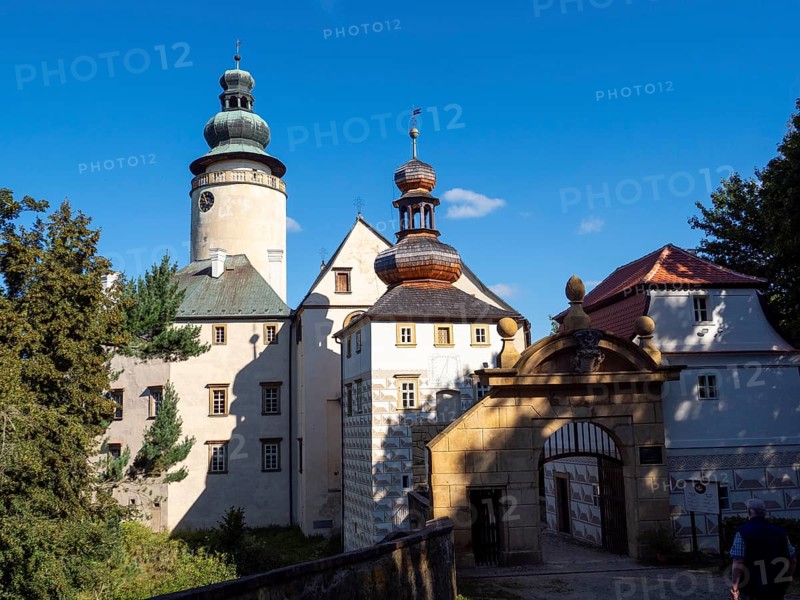 Lemberk Castle, Castle Towers, Fairytale Castle, Lusatian Mountains, Bohemia, Czech Republic