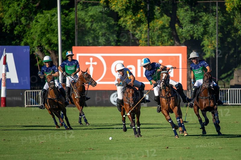 Scene at the 132nd Argentinean Open Polo Championship (Spanish 132nd Abierto Argentino de Polo de Palermo) in the Polo Stadium playing between La Natividad La Dolfina and Sol de Agosto in Buenos Aires, Argentina