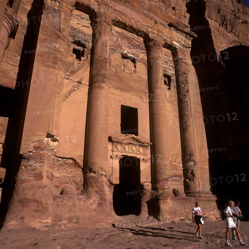 Urn Tomb, Nabatean Rock Town Petra, Jordan