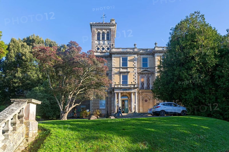 Reed Hall, historic listed Italianate mansion, Streatham Campus, University of Exeter, Exeter, Devon, England, UK built 1867