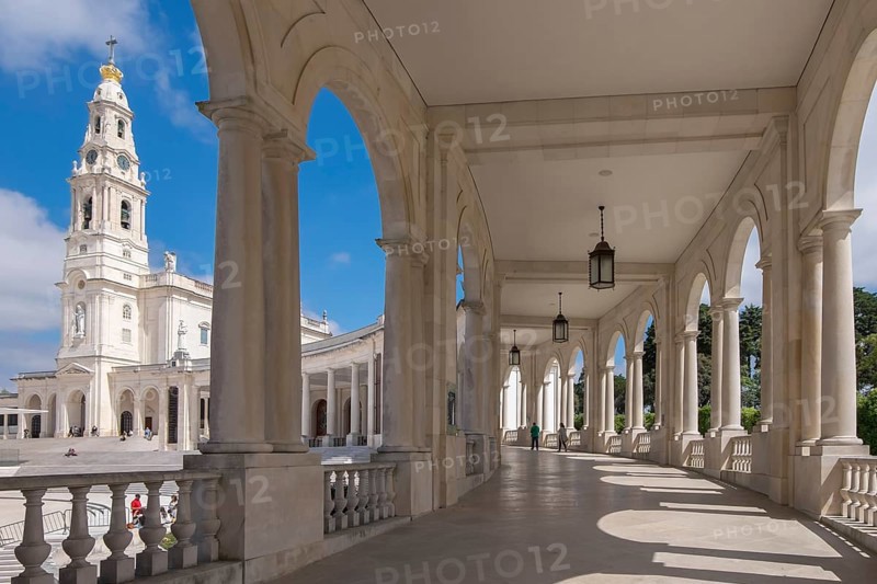 Basilica of Our Lady of the Rosary (Basílica de Nossa Senhora do Rosário) in Fátima, Portugal