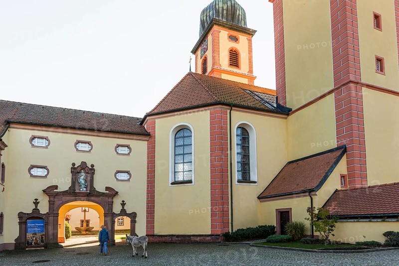 Monastery Church, St. Märgen, Southern Black Forest, Black Forest, Baden-Württemberg, Germany