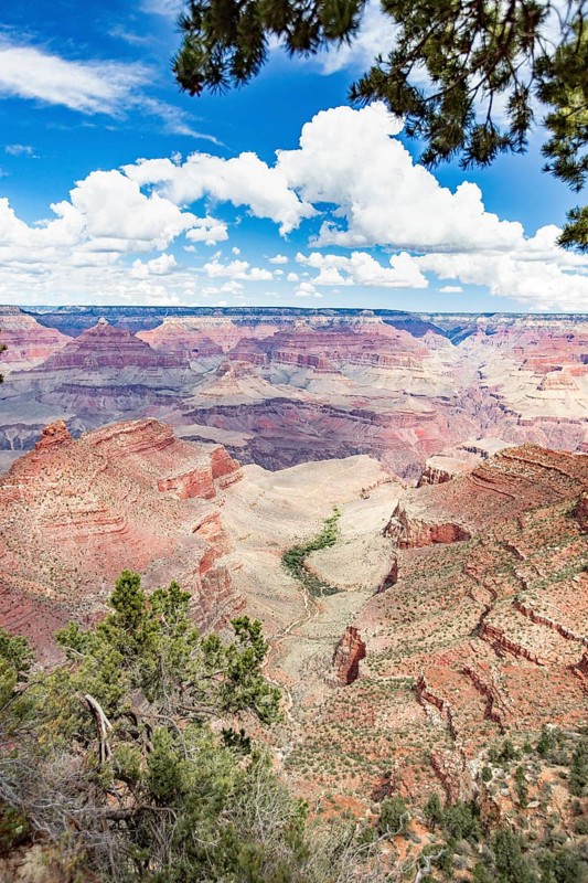 Beautiful landscape of the grand canyon, arizona