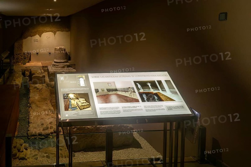 Museo de las Termas Publicas de Caesaraugusta, Roman public baths museum, Zaragoza, Aragon, Spain