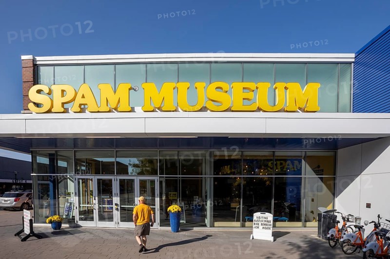Austin, Minnesota - The SPAM Museum. SPAM is a lunch meat made of pork and ham, canned by Hormel Foods