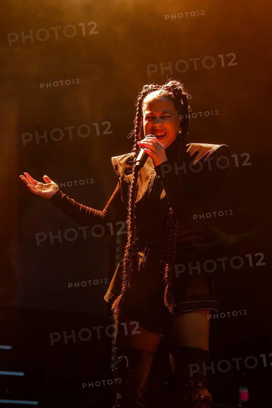 LaFee (real name: Christina Klein) live on Shadow & Light Tour 2025 at Berlin's Tempodrom on 26.10.2025