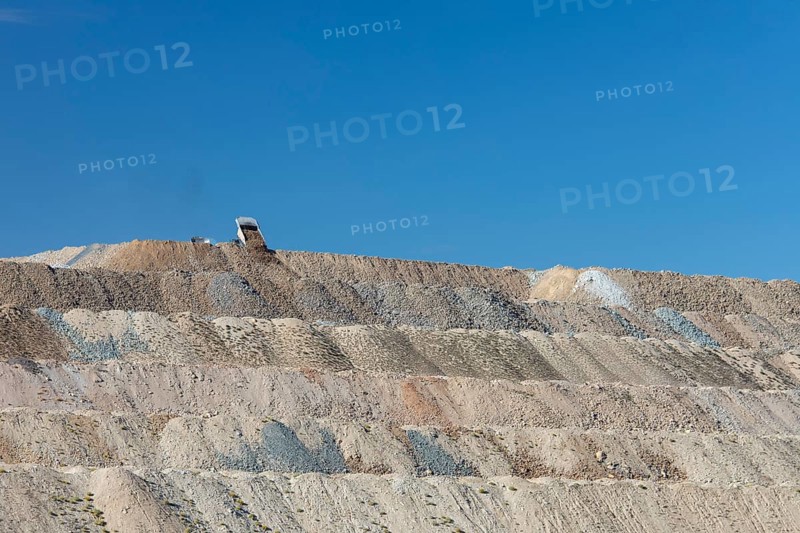 Round Mountain, Nevada - The Round Mountain Gold Mine, an open pit mine operated by Kinross Gold