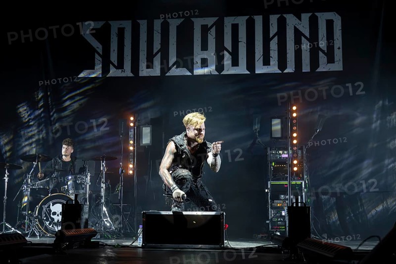 Johannes Johnny Stecker, Singer, Soulbound, Metal Band, D, live at Columbiahalle Berlin on 10 October 2025