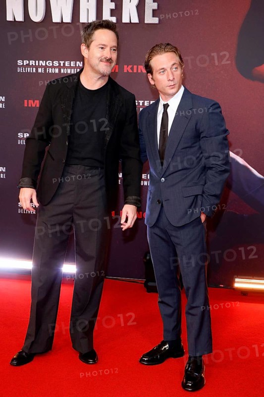 Director Scott Cooper and Jeremy Allen White at the premiere of the cinema film 'Springsteen: Deliver Me From Nowhere' at the Zoo Palast. Berlin, 08.10.2025