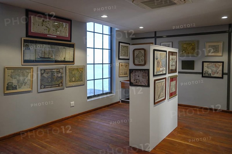 Exhibition room of the Namibia Maritime Museum, Africa's largest maritime museum, Old Power Station, former power station, Lüderitz, Karas Region, Namibia