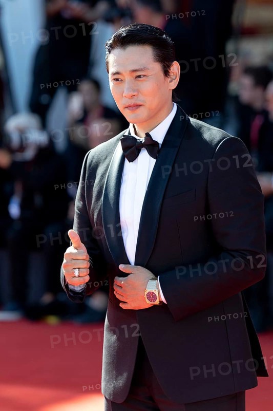 Venice, Italy - 3 September 2025: Teo Yoo during the red carpet of - The Voice Of Hind Rajab - during the 82nd Venice International Film Festival