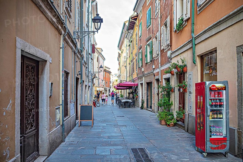 Streets of Muggia, Friuli-Venezia Giulia, Italy