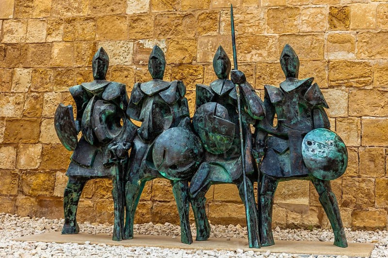 Fort St. Elmo, fortress on the northern tip built in 1670 by the Order of Malta to fortify the harbour, houses the National War Museum of Military History, Valletta, UNESCO World Heritage Site, Malta