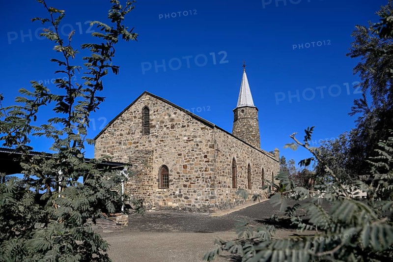Rhenish Mission Church from 1895, today the Keetmanshoop Museum, Keetmanshoop, Karas Region, Namibia