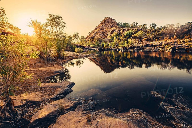 Bell Gorge, The Kimberleys, sunrise in the outback, Gibb River Road, Australia