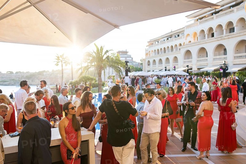 Overview at the Remus Lifestyle Night on the roof terrace of the Pure Salt Hotel in El Toro, Magaluf, Majorca, Spain on 31/07/2025