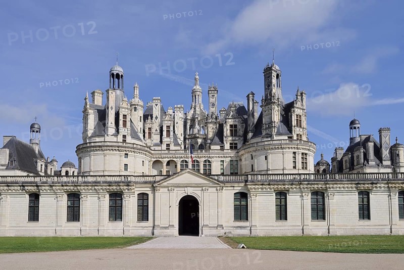 Chambord Castle, Loir-et-Cher department, Centre region, France