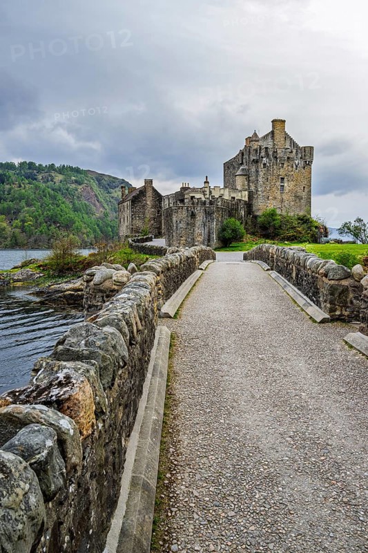 Eilean Donan Castle, Loch Duich, Isle of Skye, Highlands, Scotland, UK