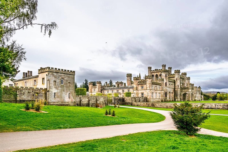 Ruins of Lowther Castle and Gardens, Lowther, Cumbria, England, United Kingdom