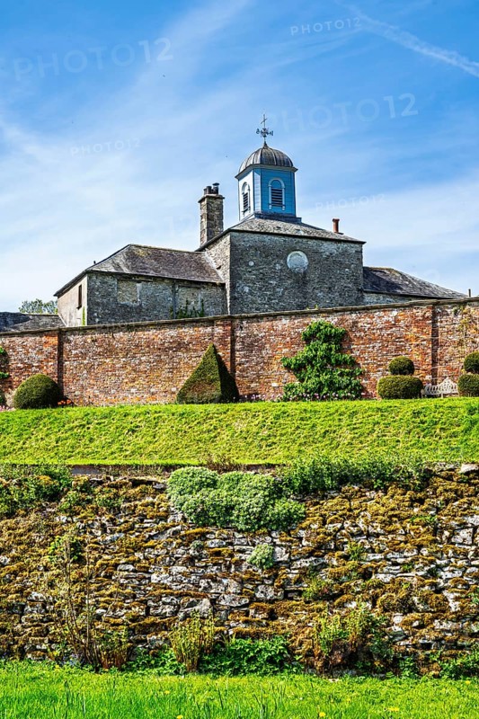 Sizergh Castle and gardens, Helsington, Cumbria, England, United Kingdom