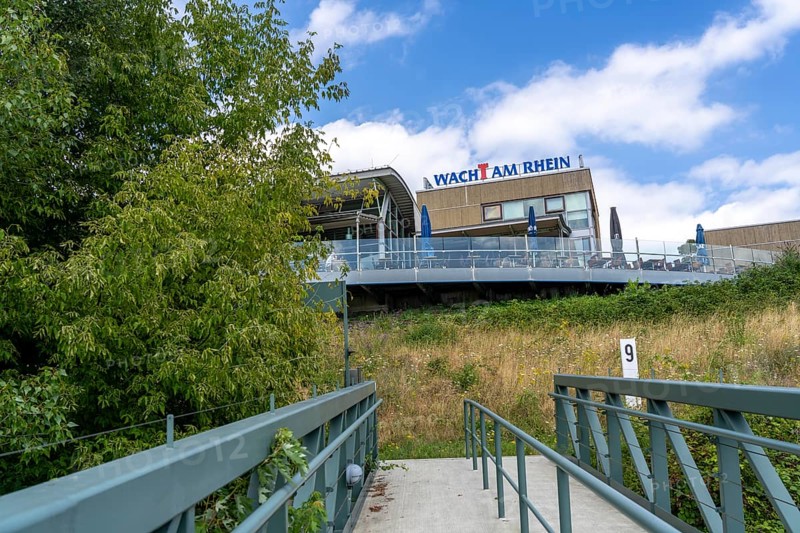 Excursion restaurant Wacht am Rhein, Leverkusen am Rhein, am Neulandpark, North Rhine-Westphalia, Germany