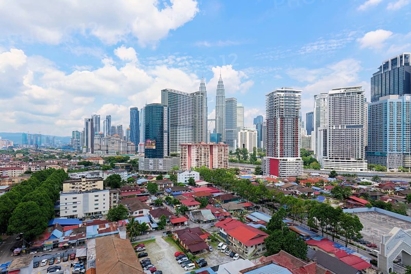 Kuala Lumpur city skyline, Malaysia, Asia