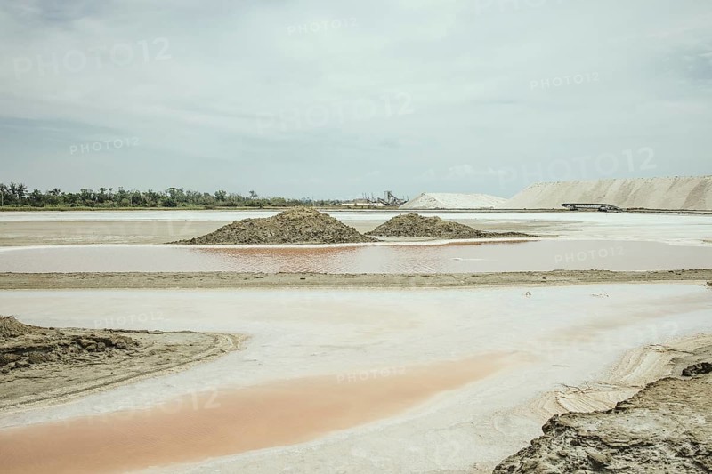 Saltworks, Salin-de-Giraud, Bouches-du-Rhône, Arles, France